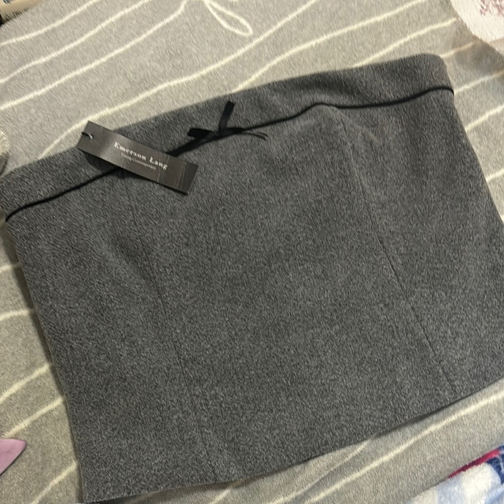 Gray Mini Pencil Top for Work